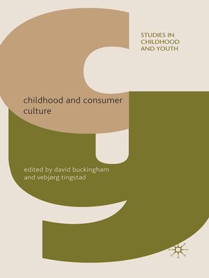 cover image of Childhood and Consumer Culture
